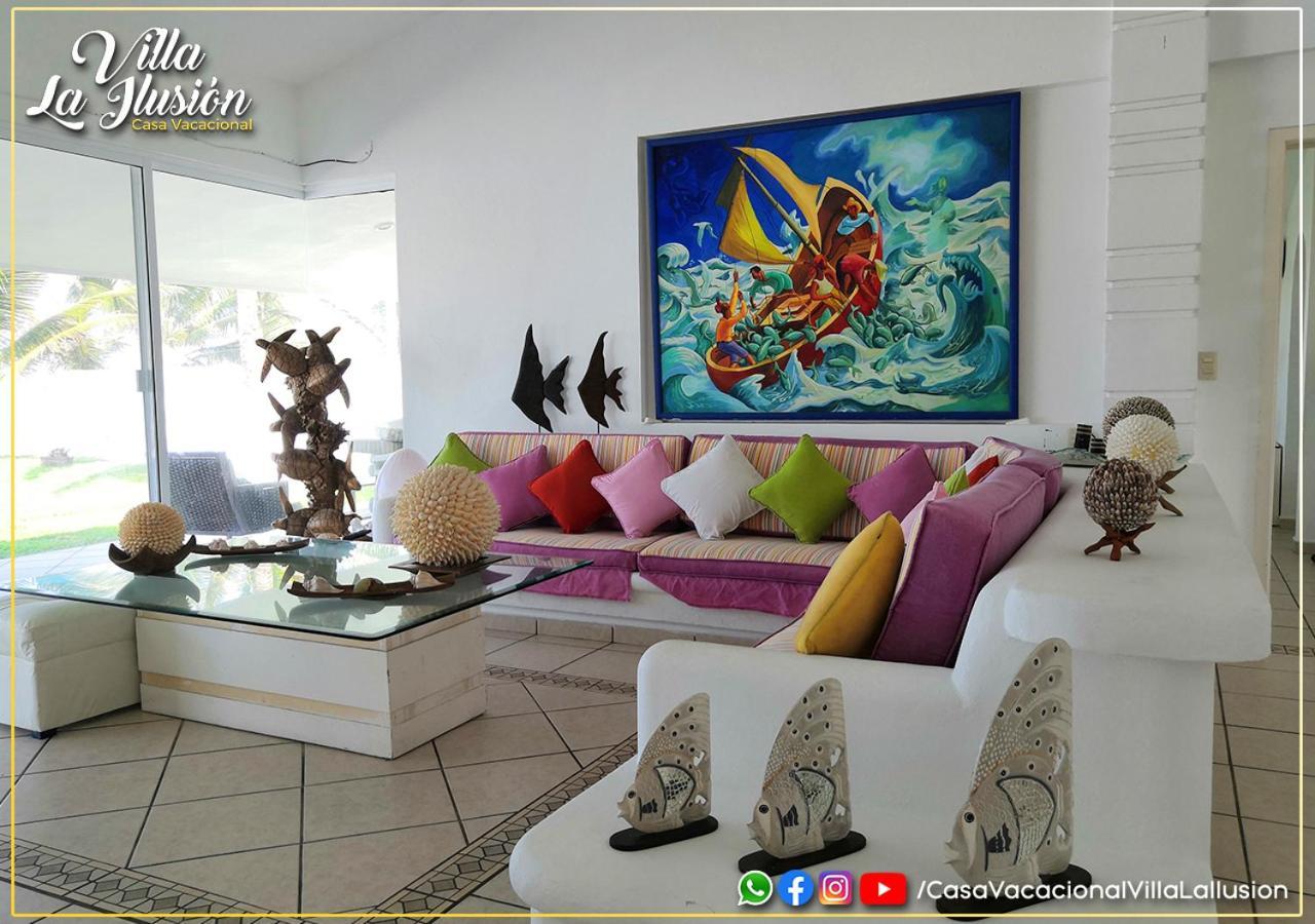Villa La Ilusion Casa Vacacional Tecolutla Exterior foto