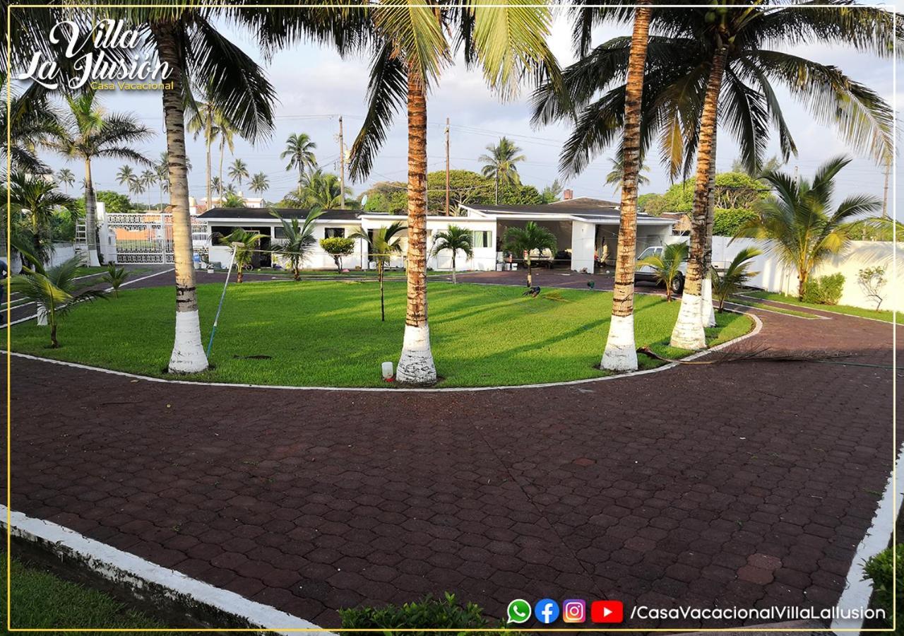 Villa La Ilusion Casa Vacacional Tecolutla Exterior foto